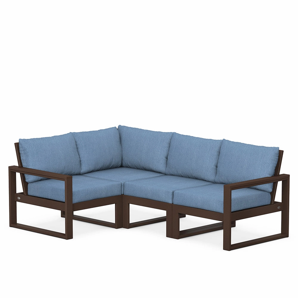 Edge 4-Piece Modular Deep Seating Set