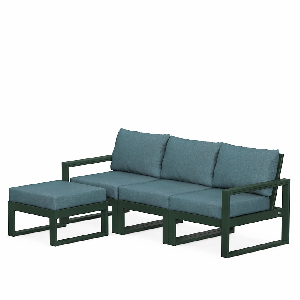 Edge 4-Piece Modular Deep Seating Set