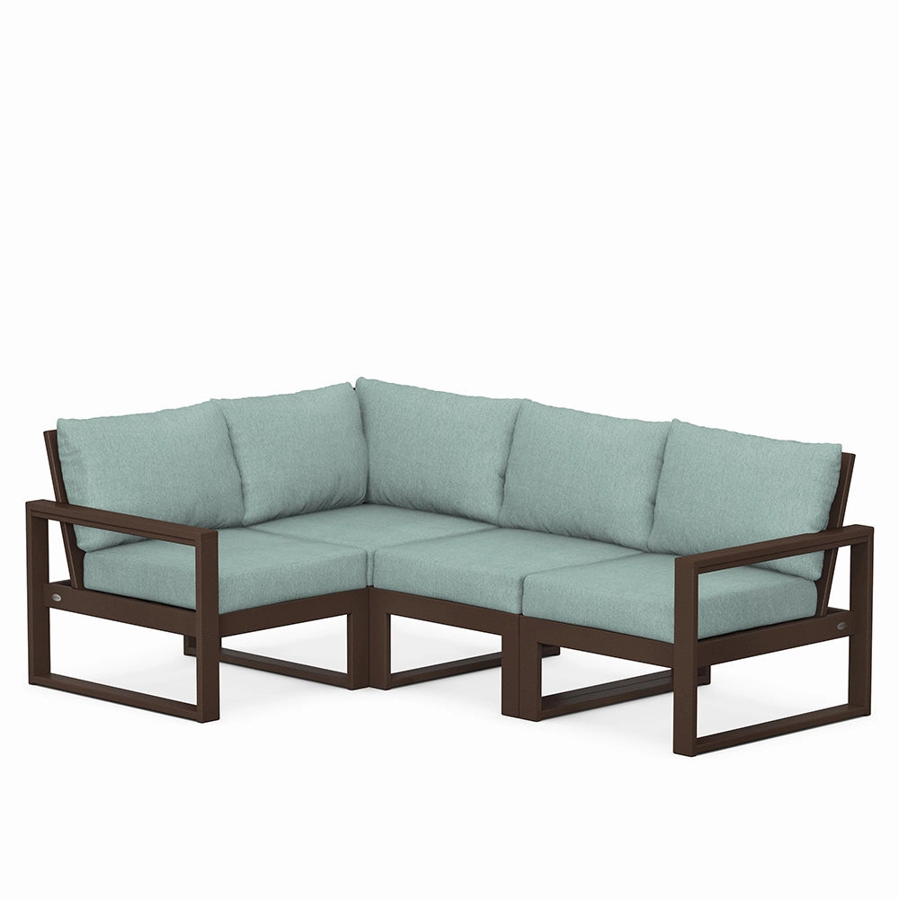 Edge 4-Piece Modular Deep Seating Set