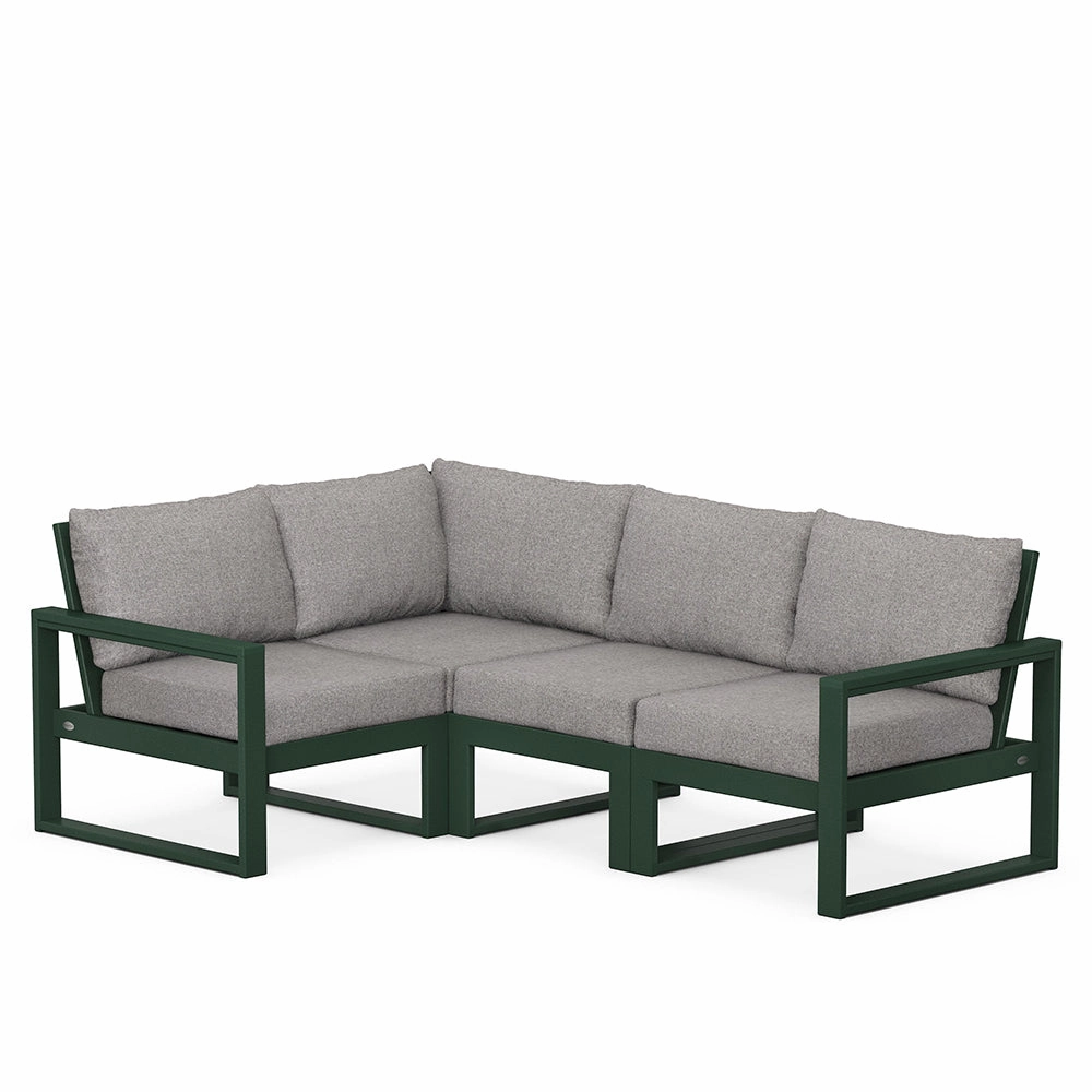 Edge 4-Piece Modular Deep Seating Set