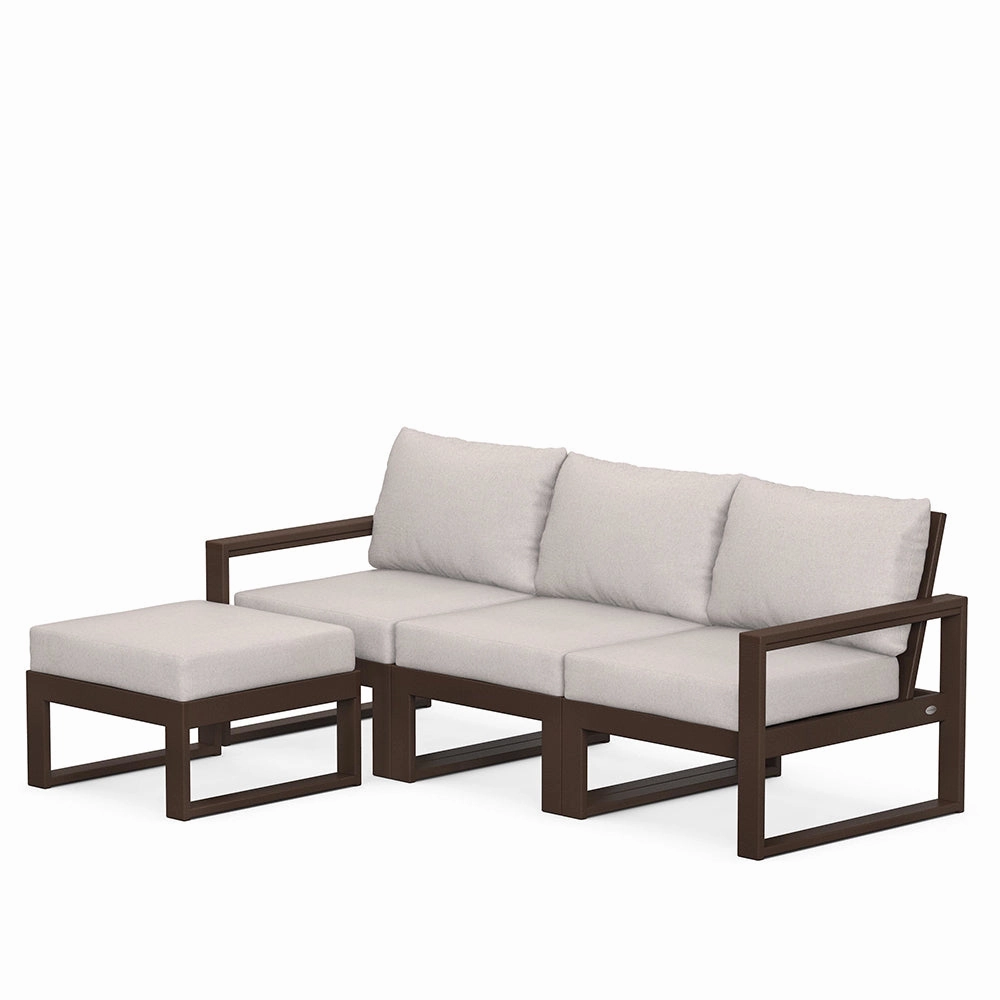 Edge 4-Piece Modular Deep Seating Set