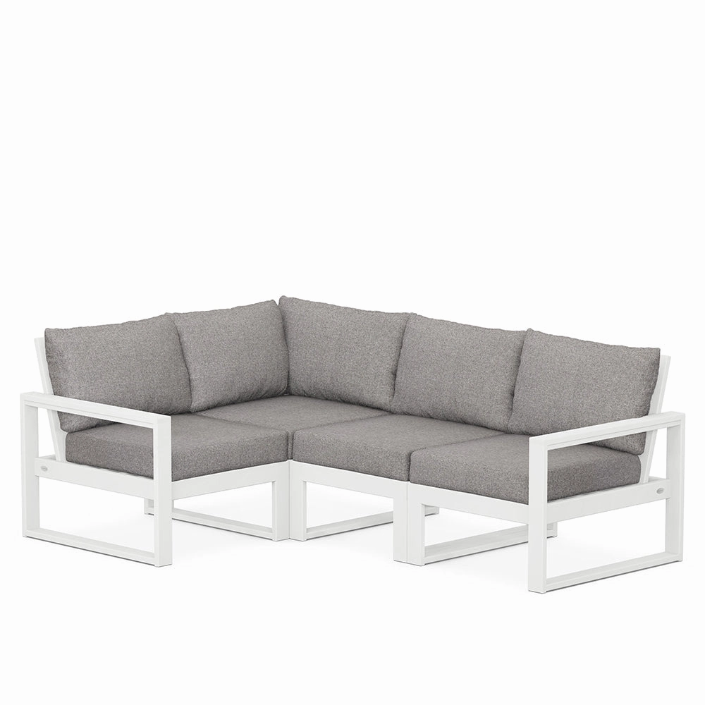 Edge 4-Piece Modular Deep Seating Set