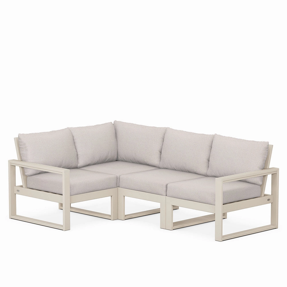 Edge 4-Piece Modular Deep Seating Set