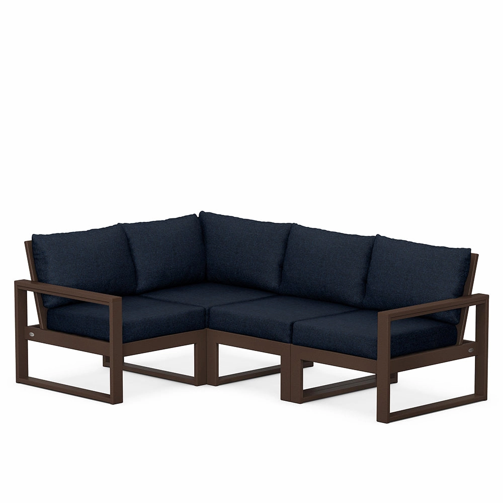 Edge 4-Piece Modular Deep Seating Set
