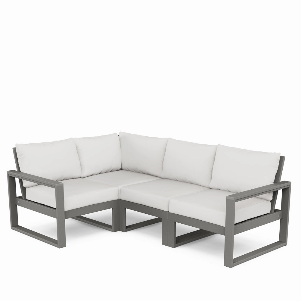 Edge 4-Piece Modular Deep Seating Set