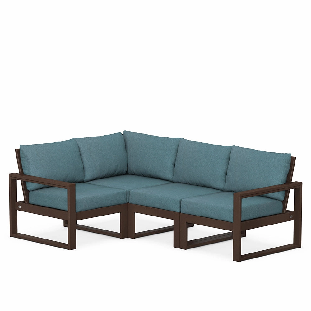Edge 4-Piece Modular Deep Seating Set