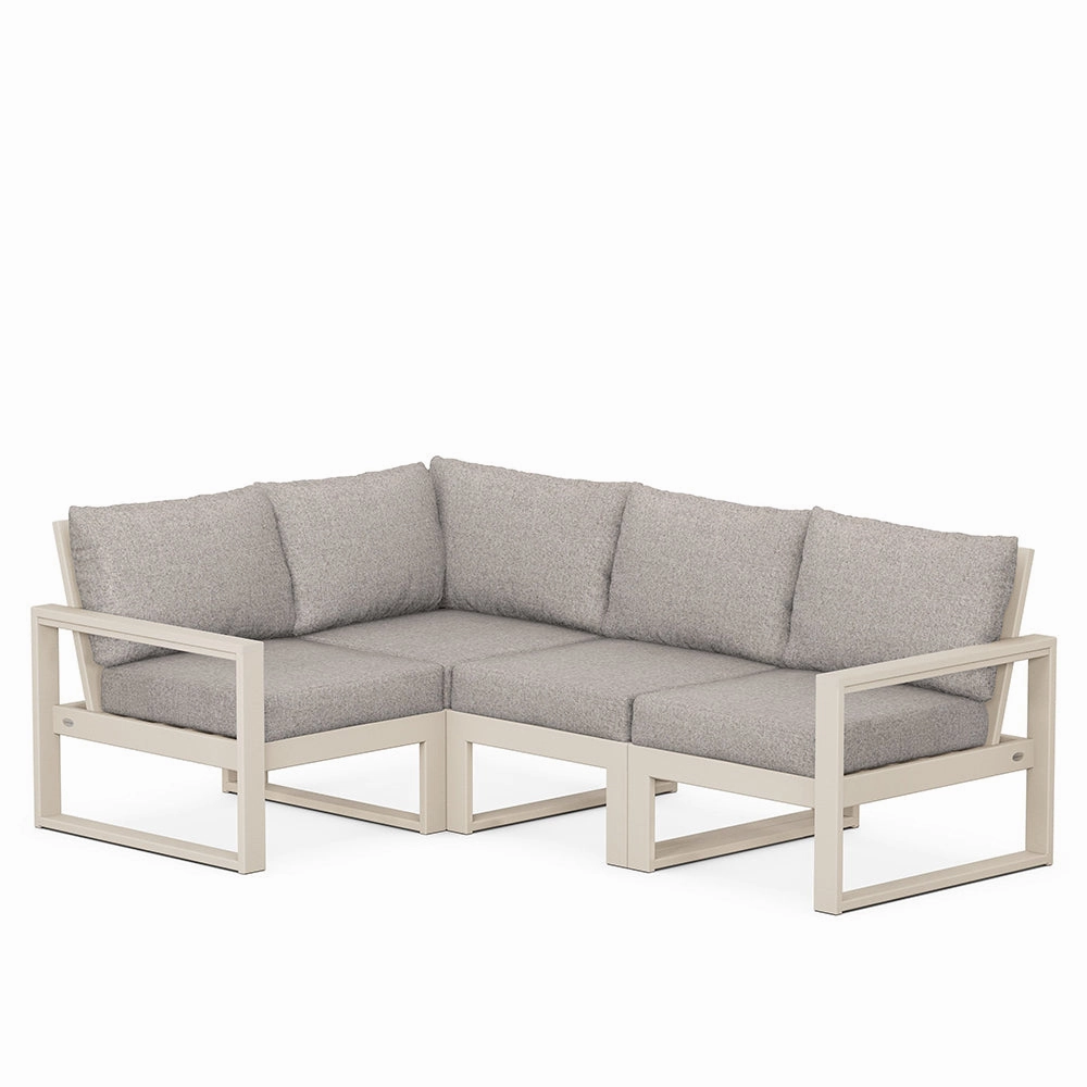 Edge 4-Piece Modular Deep Seating Set