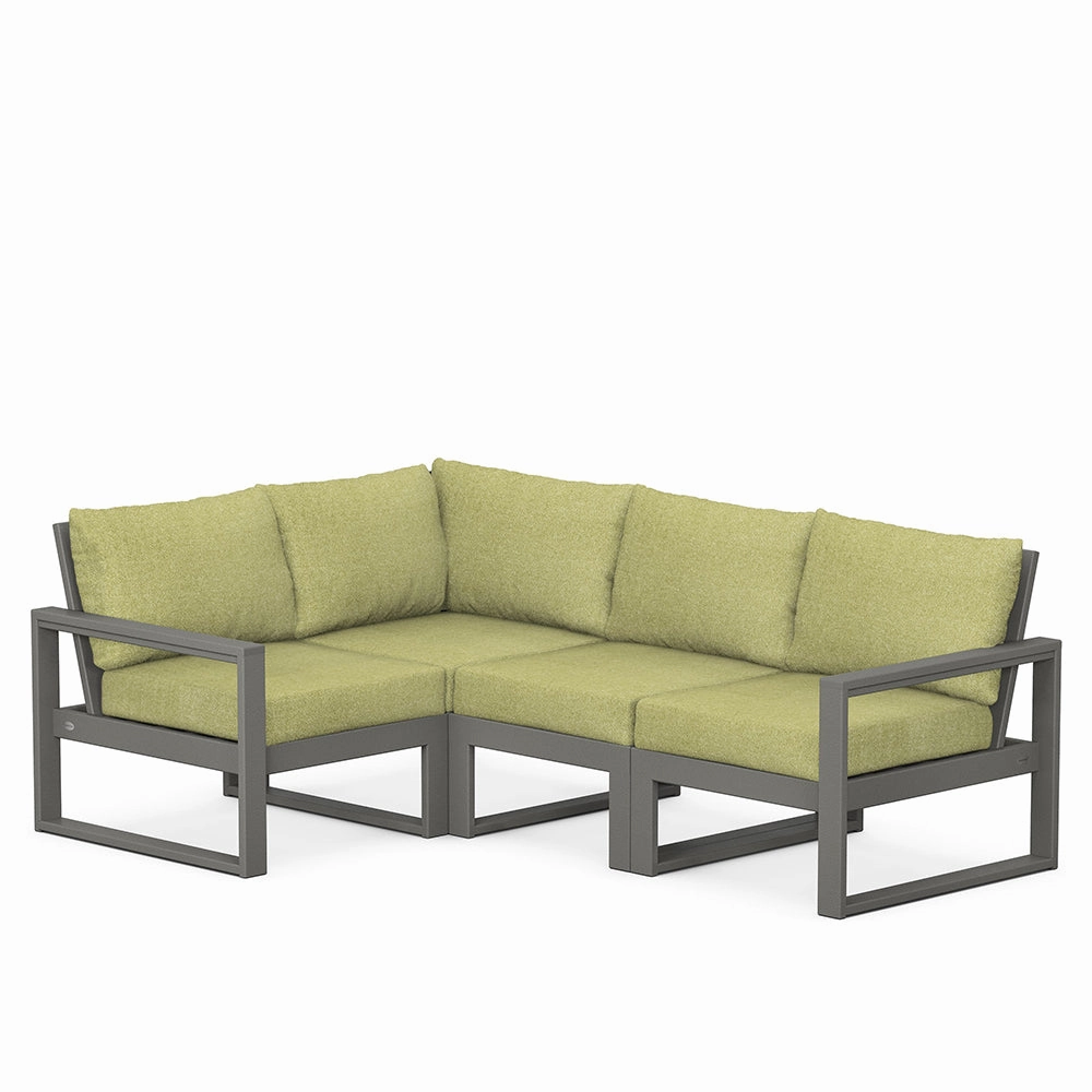 Edge 4-Piece Modular Deep Seating Set