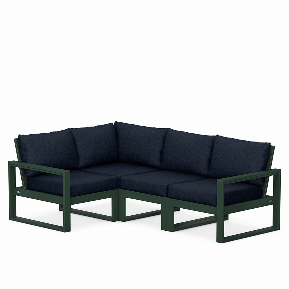 Edge 4-Piece Modular Deep Seating Set