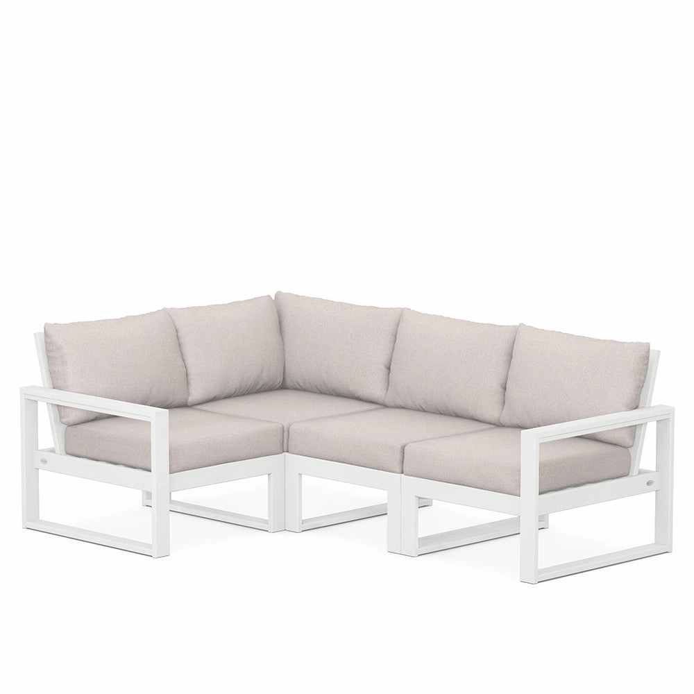 Edge 4-Piece Modular Deep Seating Set
