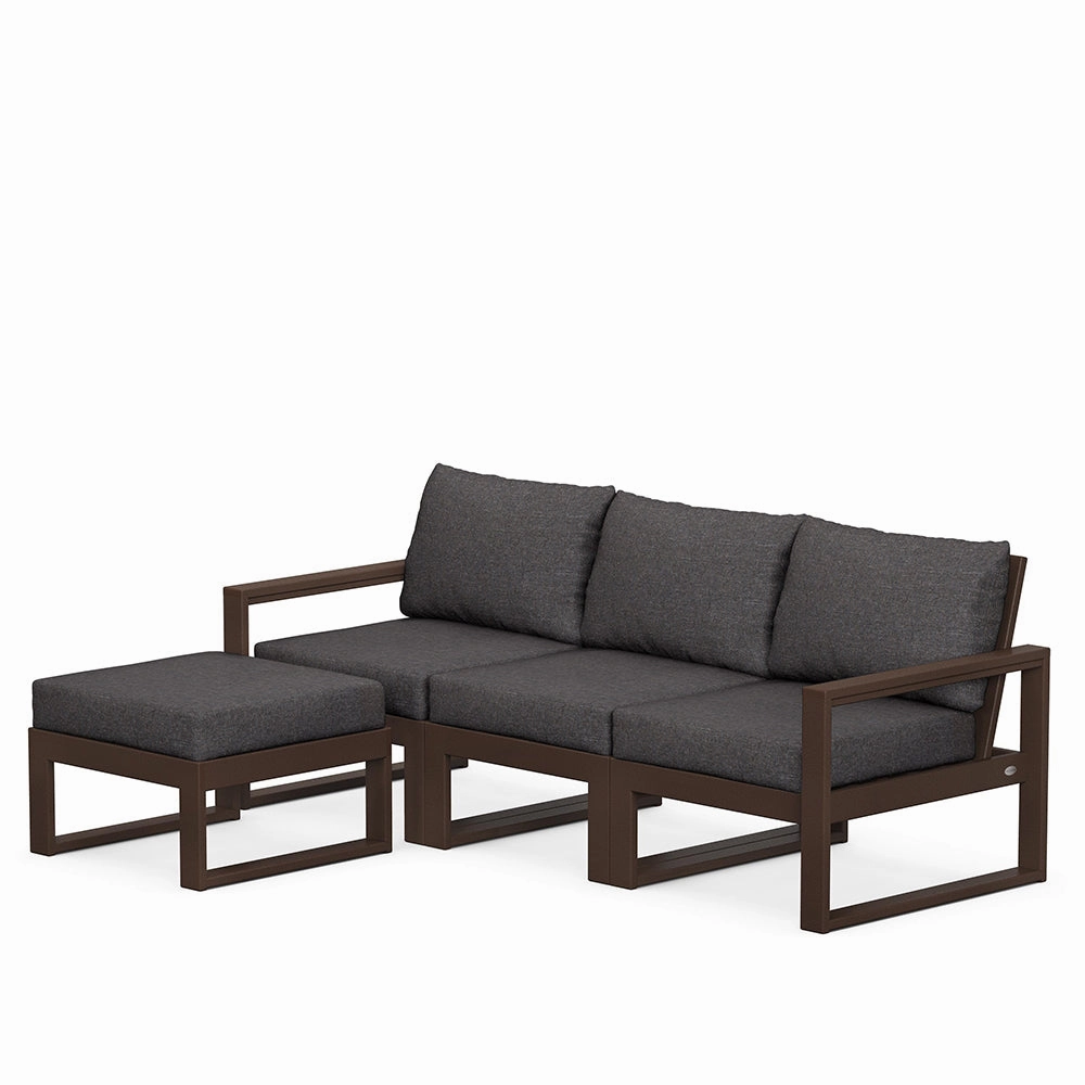 Edge 4-Piece Modular Deep Seating Set