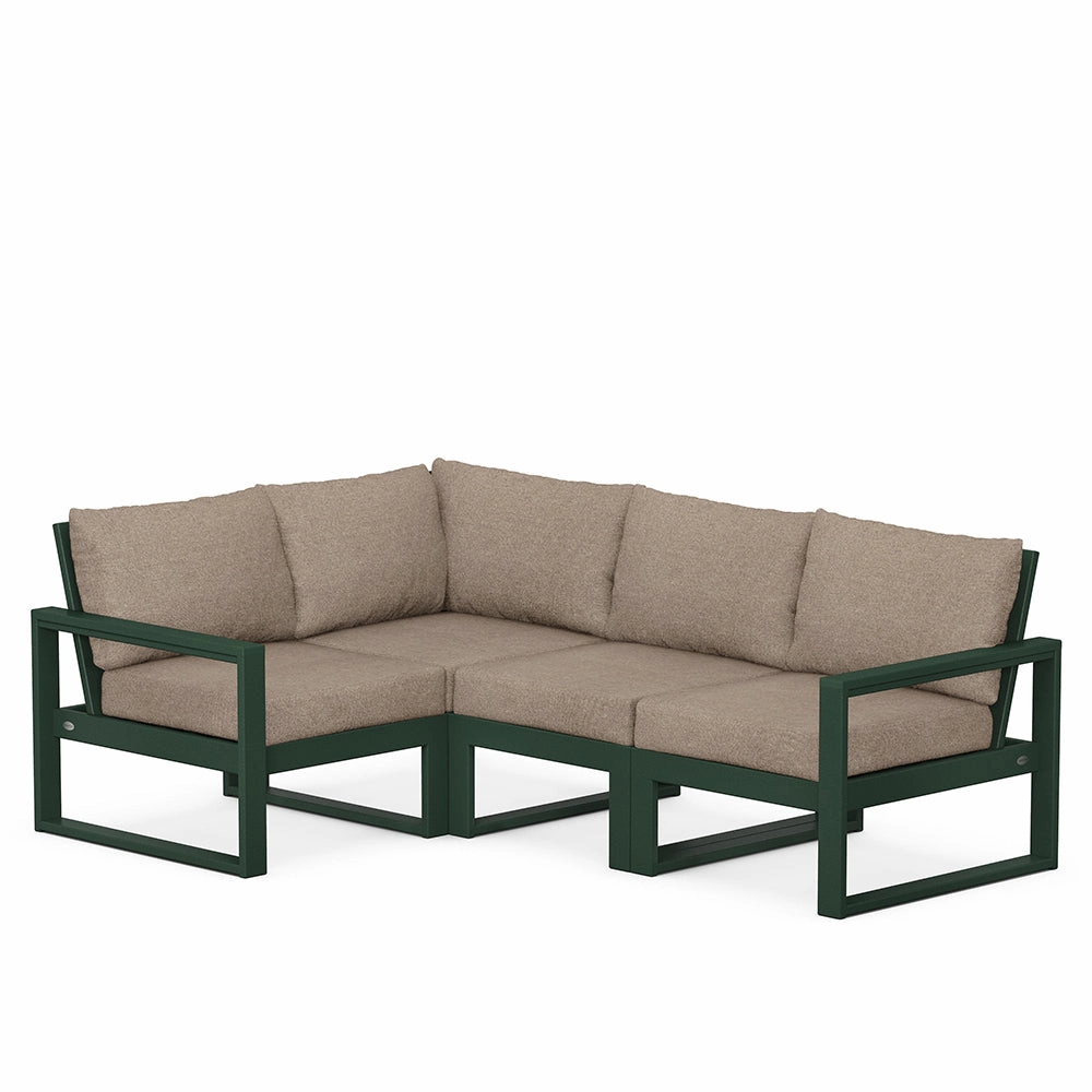 Edge 4-Piece Modular Deep Seating Set