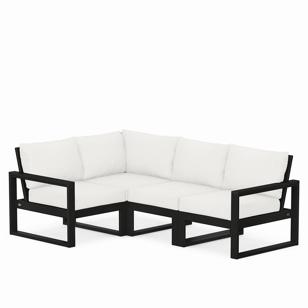Edge 4-Piece Modular Deep Seating Set
