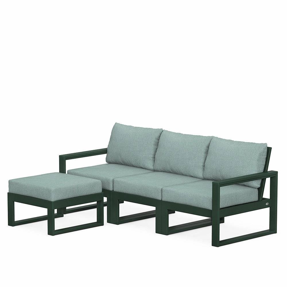 Edge 4-Piece Modular Deep Seating Set