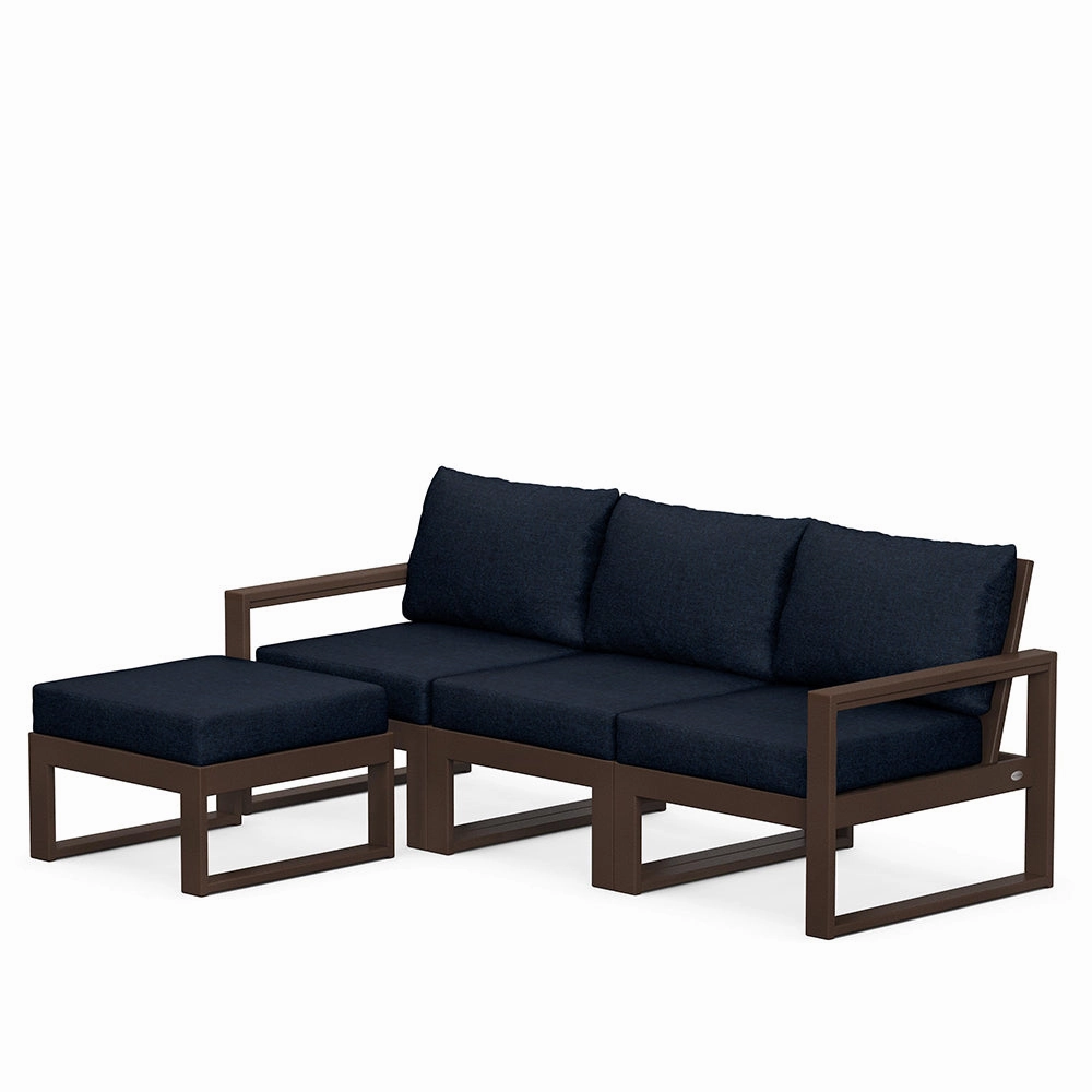 Edge 4-Piece Modular Deep Seating Set