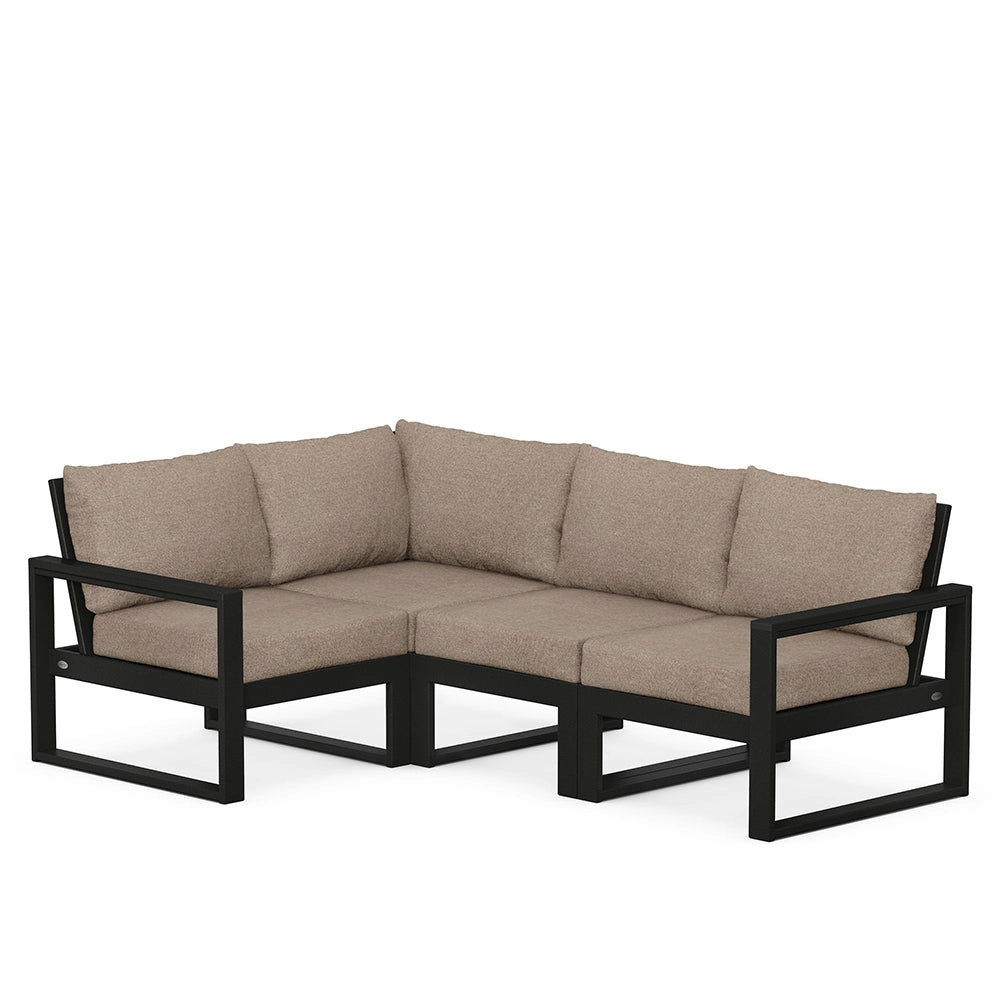 Edge 4-Piece Modular Deep Seating Set