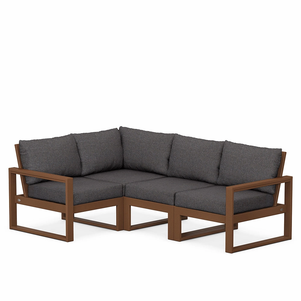 Edge 4-Piece Modular Deep Seating Set