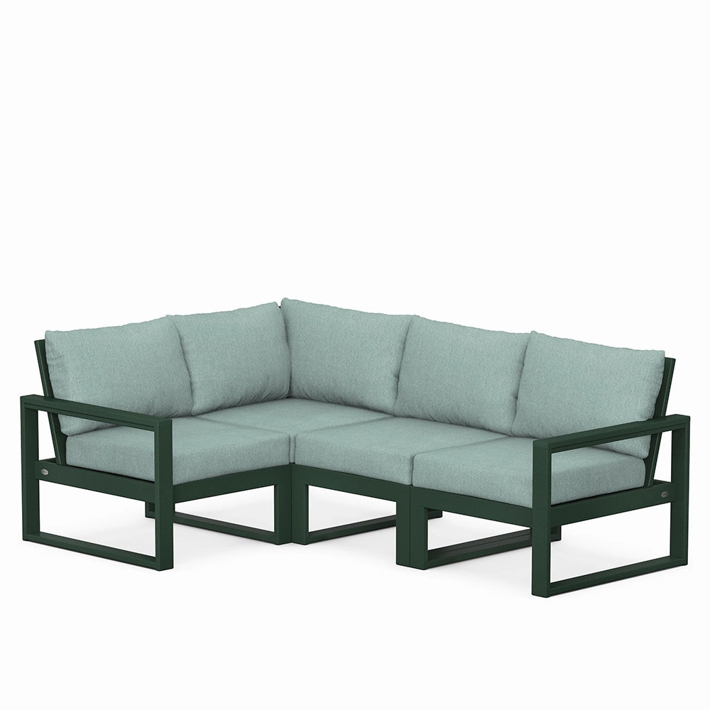 Edge 4-Piece Modular Deep Seating Set