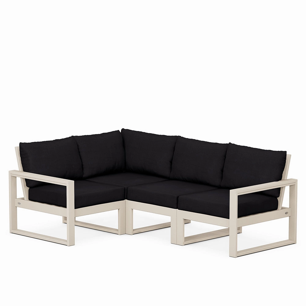 Edge 4-Piece Modular Deep Seating Set