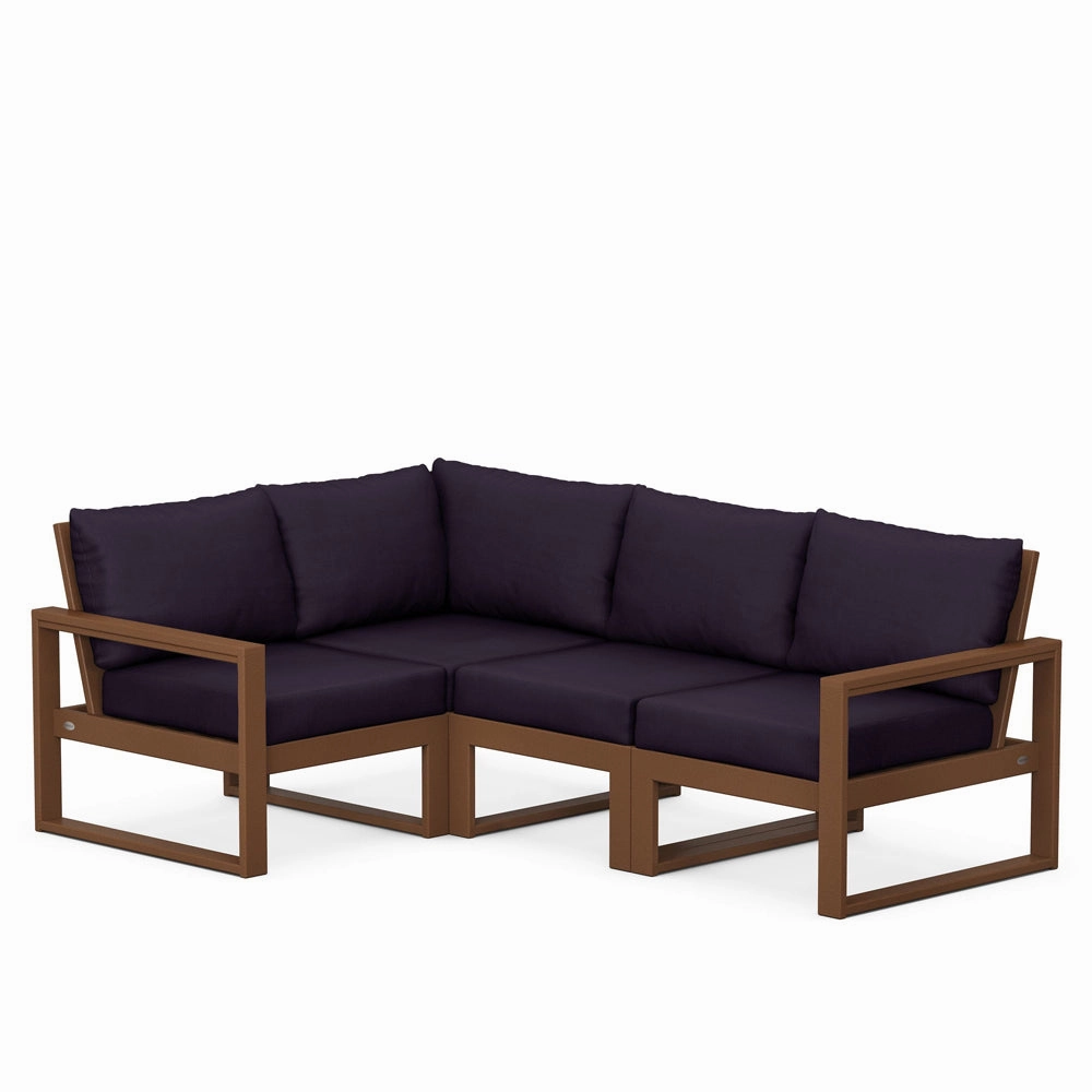 Edge 4-Piece Modular Deep Seating Set
