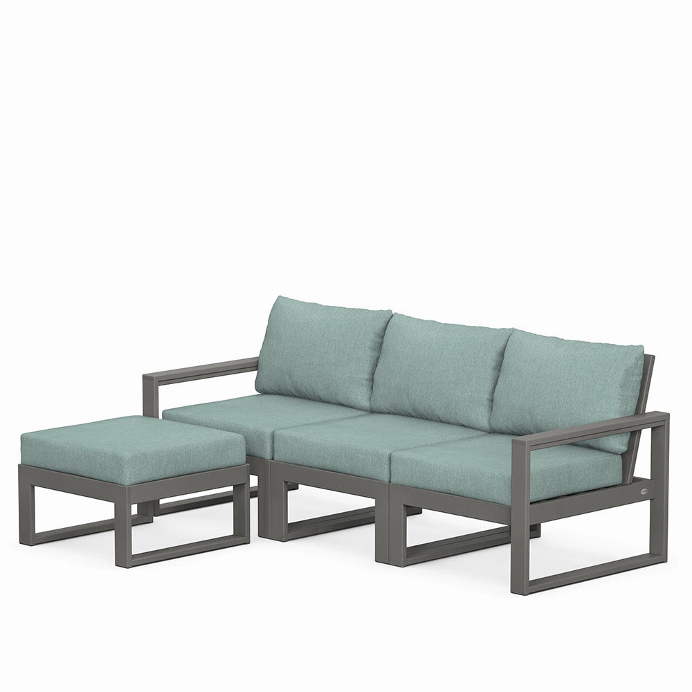 Edge 4-Piece Modular Deep Seating Set