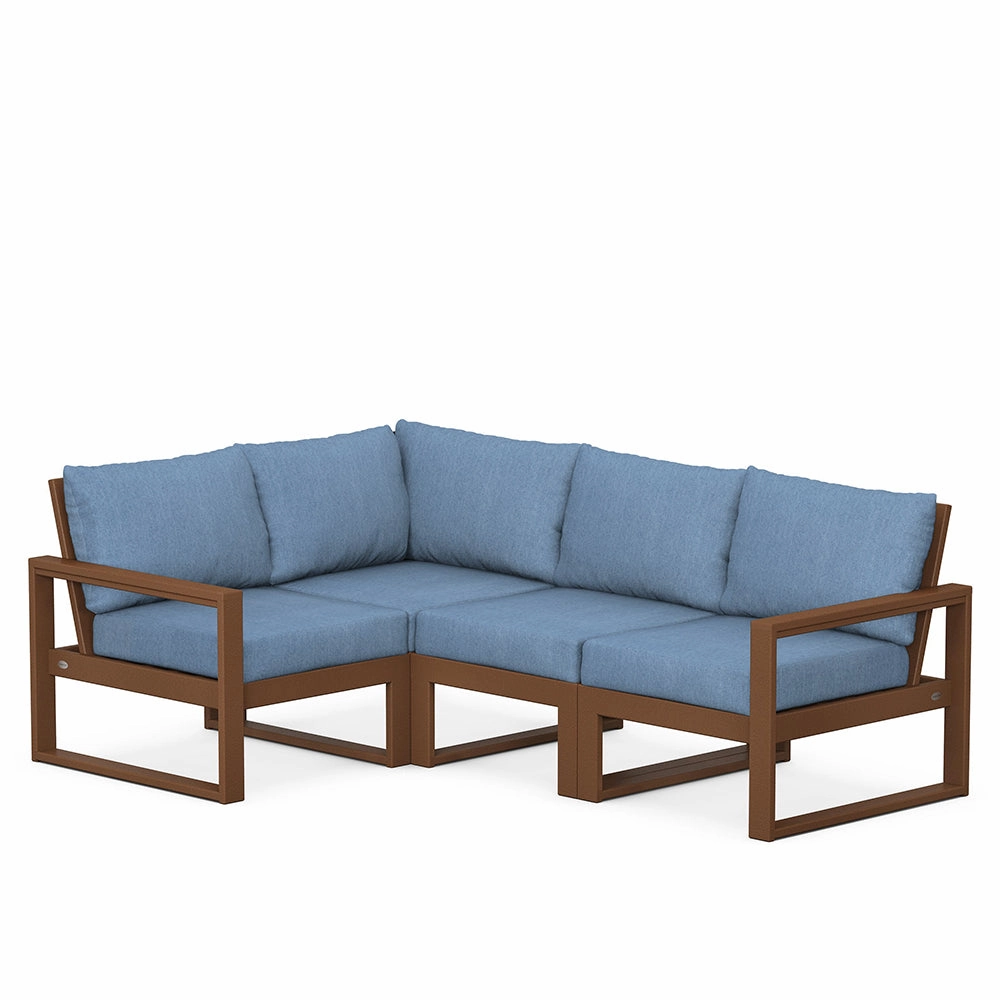 Edge 4-Piece Modular Deep Seating Set