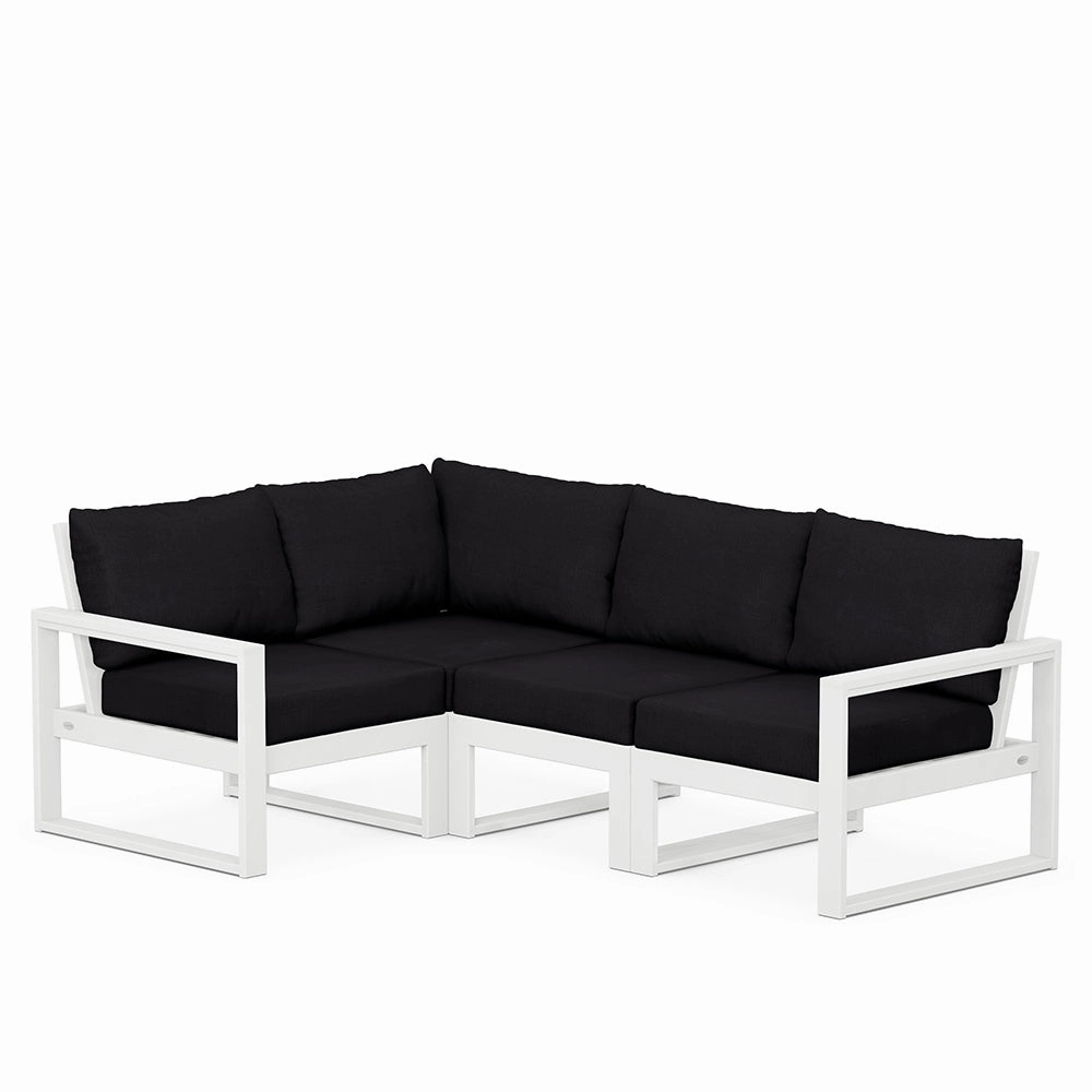 Edge 4-Piece Modular Deep Seating Set