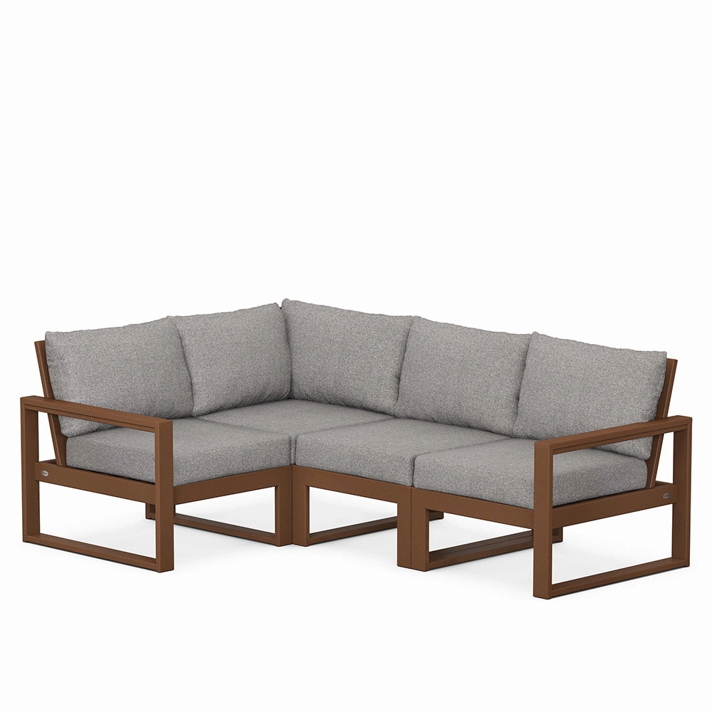 Edge 4-Piece Modular Deep Seating Set