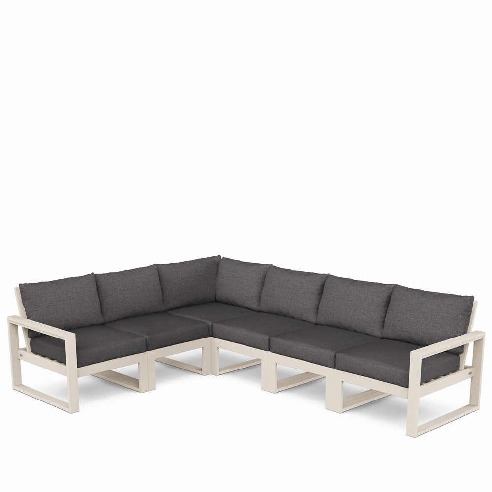 Edge 6-Piece Modular Deep Seating Set