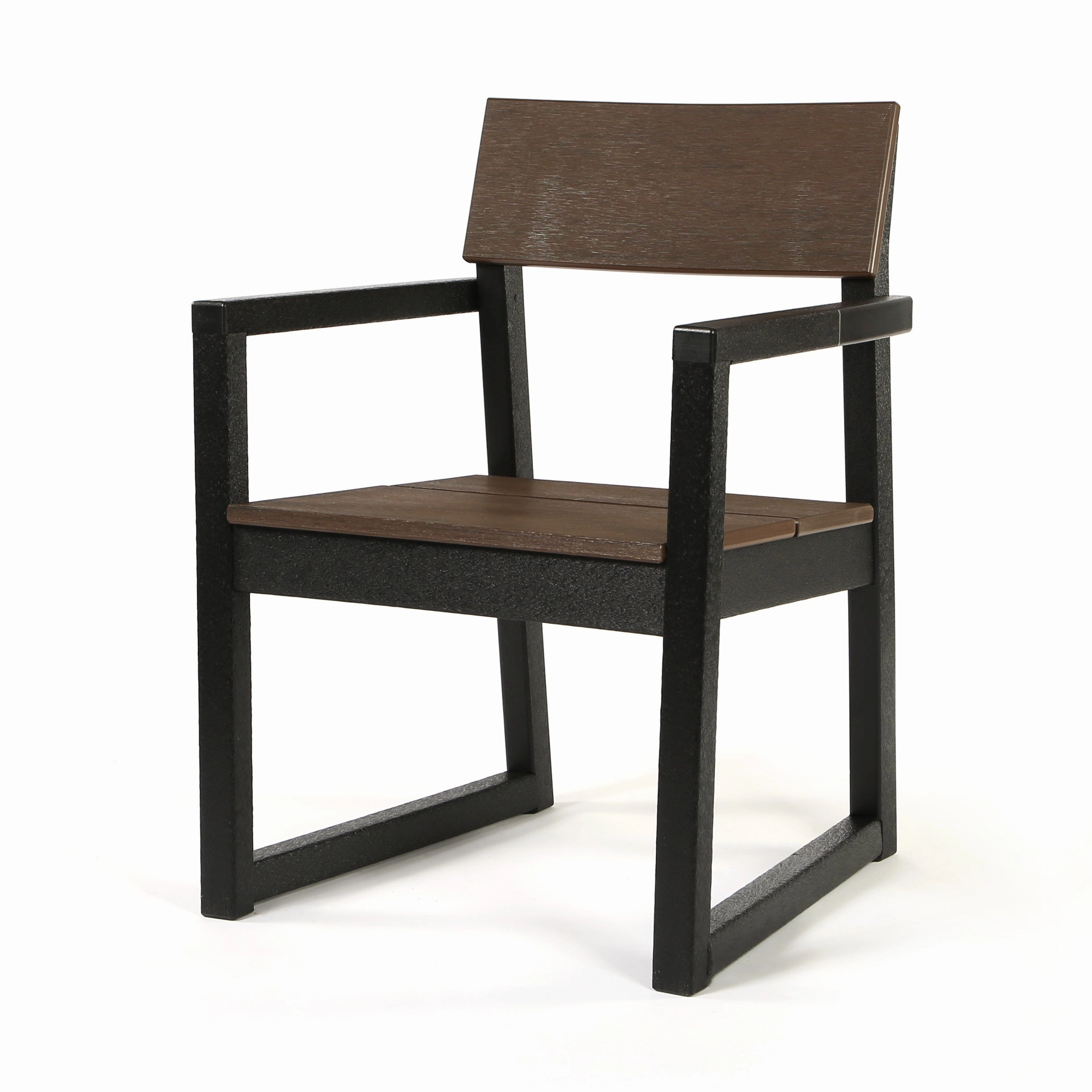 Edge Dining Arm ChairHDPE eco-friendly polywood furniture set