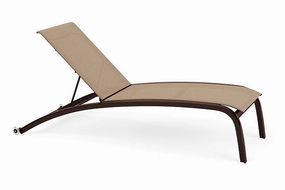 Edge Sling Stacking Chaise Lounge Armless - M5229Soutdoor patio furniture set