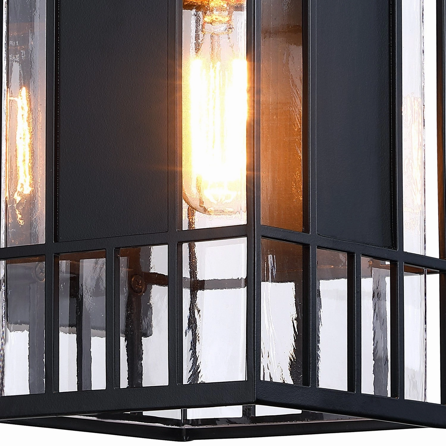 Edgehill One Light Outdoor Wall Sconce Matte Black