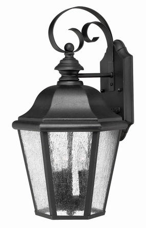 Edgewater LED Wall Mount BlackOutdoor wall sconces with motion sensor
