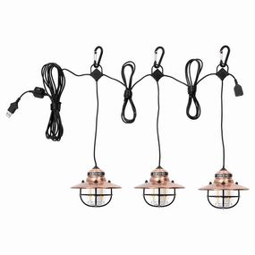 Edison String Lights durable outdoor garden light fixtures