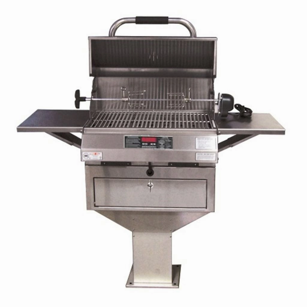 Electrichef 24" Emerald Pedestal Base Outdoor Electric Grill 4400-EC-336-PB-24