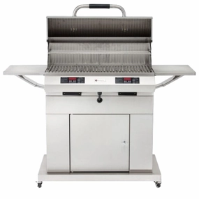 Electrichef 32" Ruby Dual Control Closed-Base Outdoor Electric Grill 4400-EC-448-CB-D-32 professional outdoor BBQ grill set