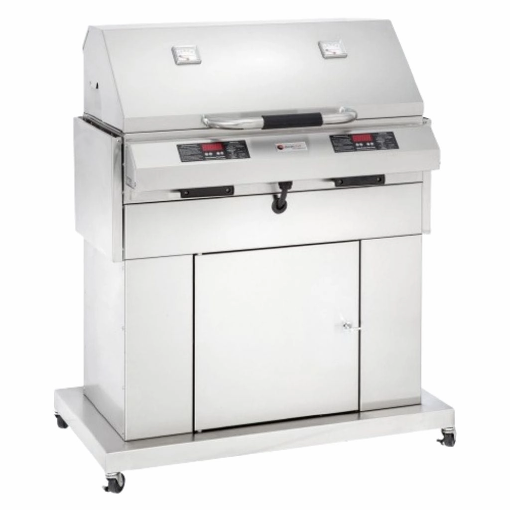 Electrichef 32" Ruby Dual Control Closed-Base Outdoor Electric Grill 4400-EC-448-CB-D-32