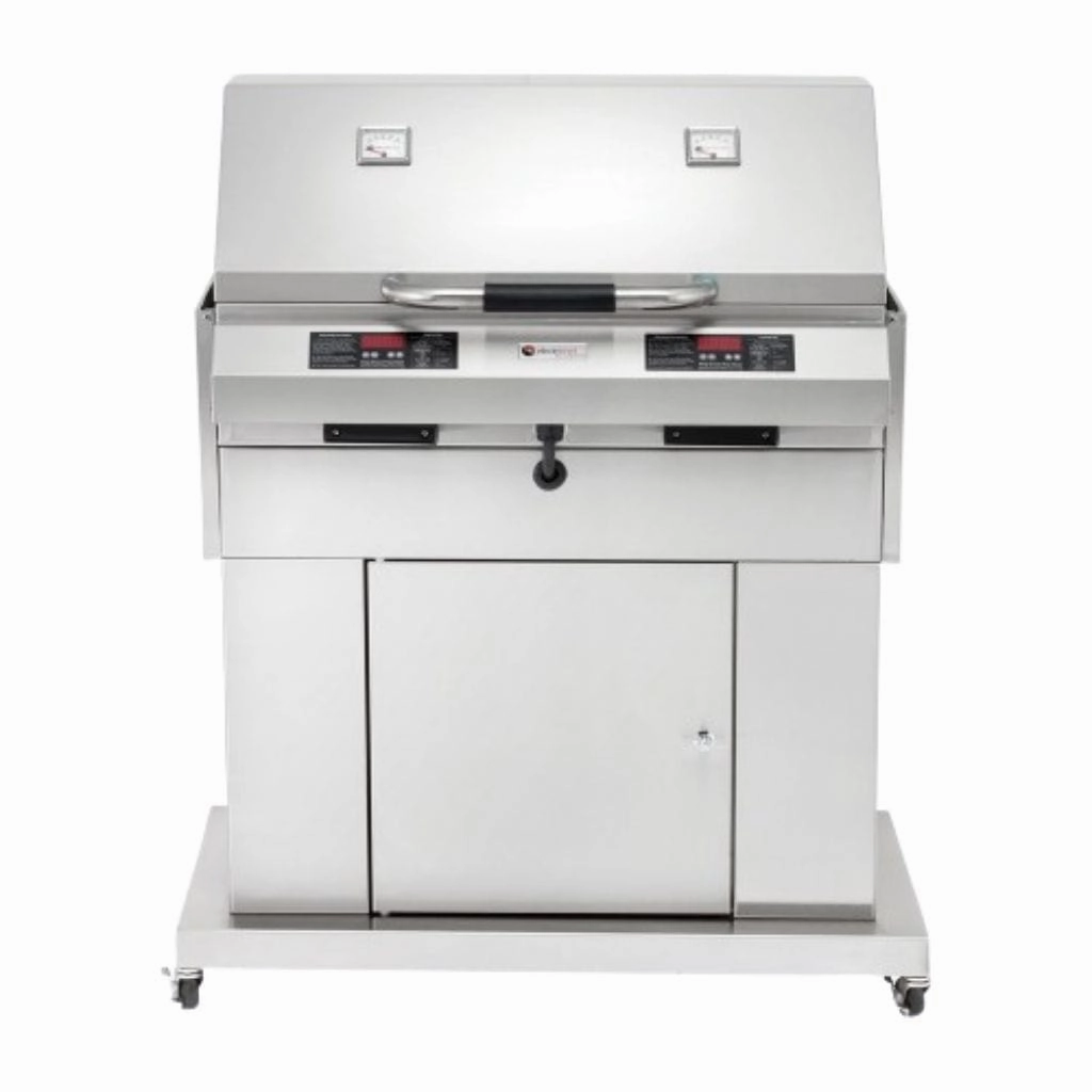 Electrichef 32" Ruby Dual Control Closed-Base Outdoor Electric Grill 4400-EC-448-CB-D-32
