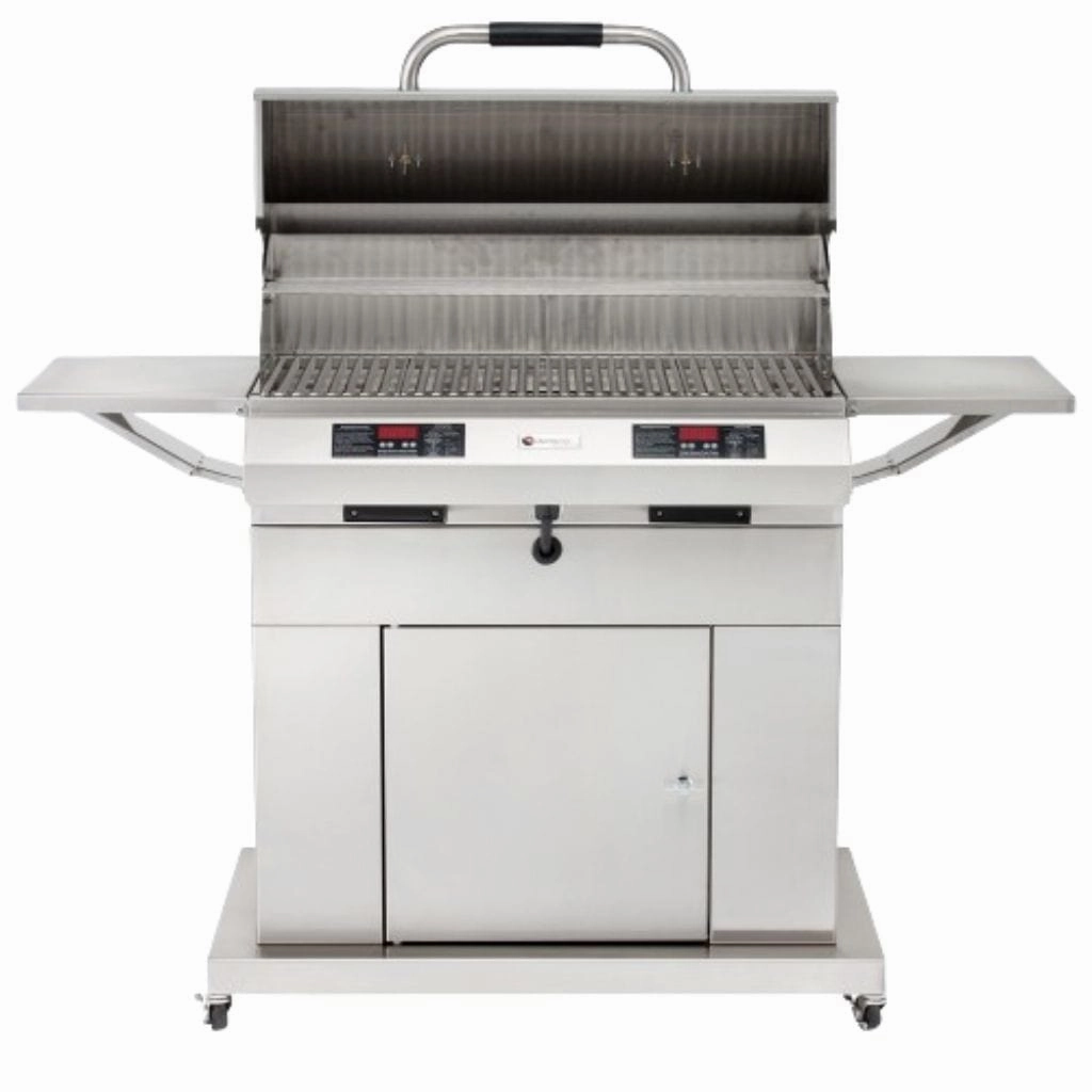 Electrichef 32" Ruby Dual Control Closed-Base Outdoor Electric Grill 4400-EC-448-CB-D-32 professional outdoor BBQ grill set