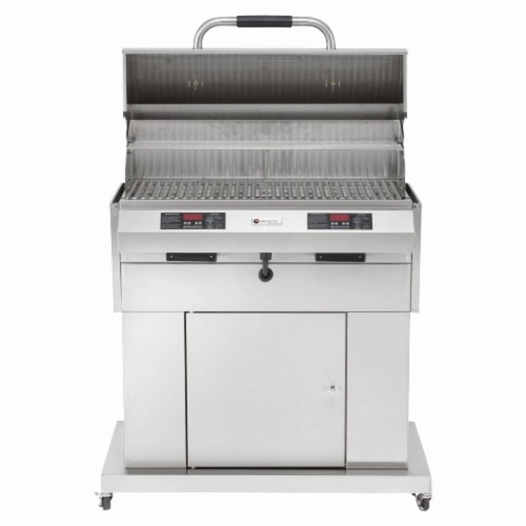 Electrichef 32" Ruby Dual Control Closed-Base Outdoor Electric Grill 4400-EC-448-CB-D-32