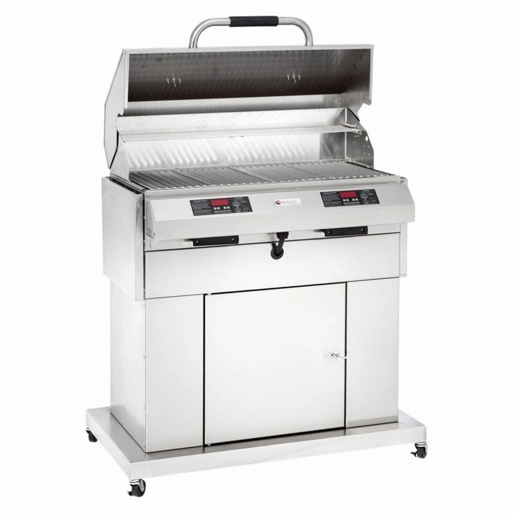 Electrichef 32" Ruby Dual Control Closed-Base Outdoor Electric Grill 4400-EC-448-CB-D-32