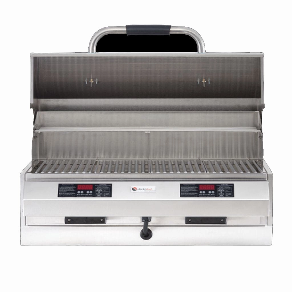 Electrichef 32" Ruby Dual Control Marine Built-In Outdoor Electric Grill 4400-EC-448-IM-D-32 professional outdoor BBQ grill set