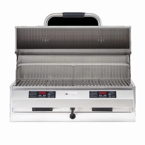 Electrichef 32" Ruby Dual Control Marine Built-In Outdoor Electric Grill 4400-EC-448-IM-D-32 professional outdoor BBQ grill set