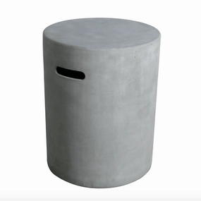 Elementi - Round Concrete Propane Tank Cover ONB01-102Spark screen for fire pit