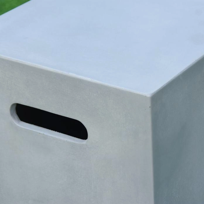 Elementi - Square Concrete Propane Tank Cover ONB01-109