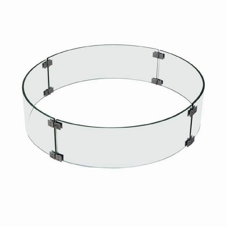 Elementi - Wind Screen Accessory for Lunar and Fiery Rock Fire Tables OFG101-WSSpark screen for fire pit