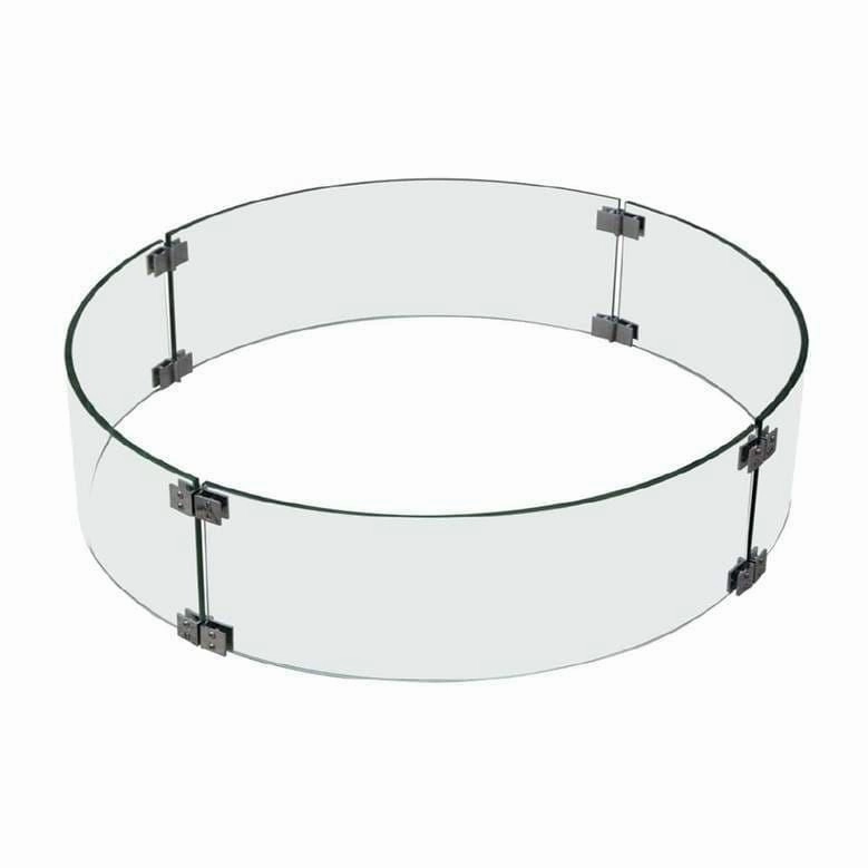 Elementi - Wind Screen Accessory for Metropolis, Columbia, Boulder, Manchester, Lafite, and Warren Fire Tables OFG105-WSSpark screen for fire pit