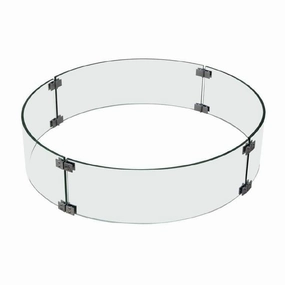 Elementi - Wind Screen Accessory for Metropolis, Columbia, Boulder, Manchester, Lafite, and Warren Fire Tables OFG105-WSSpark screen for fire pit
