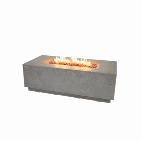 Elementi Andes Fire Table With Propane Tank Holder OFG309portable outdoor fire pit with lid