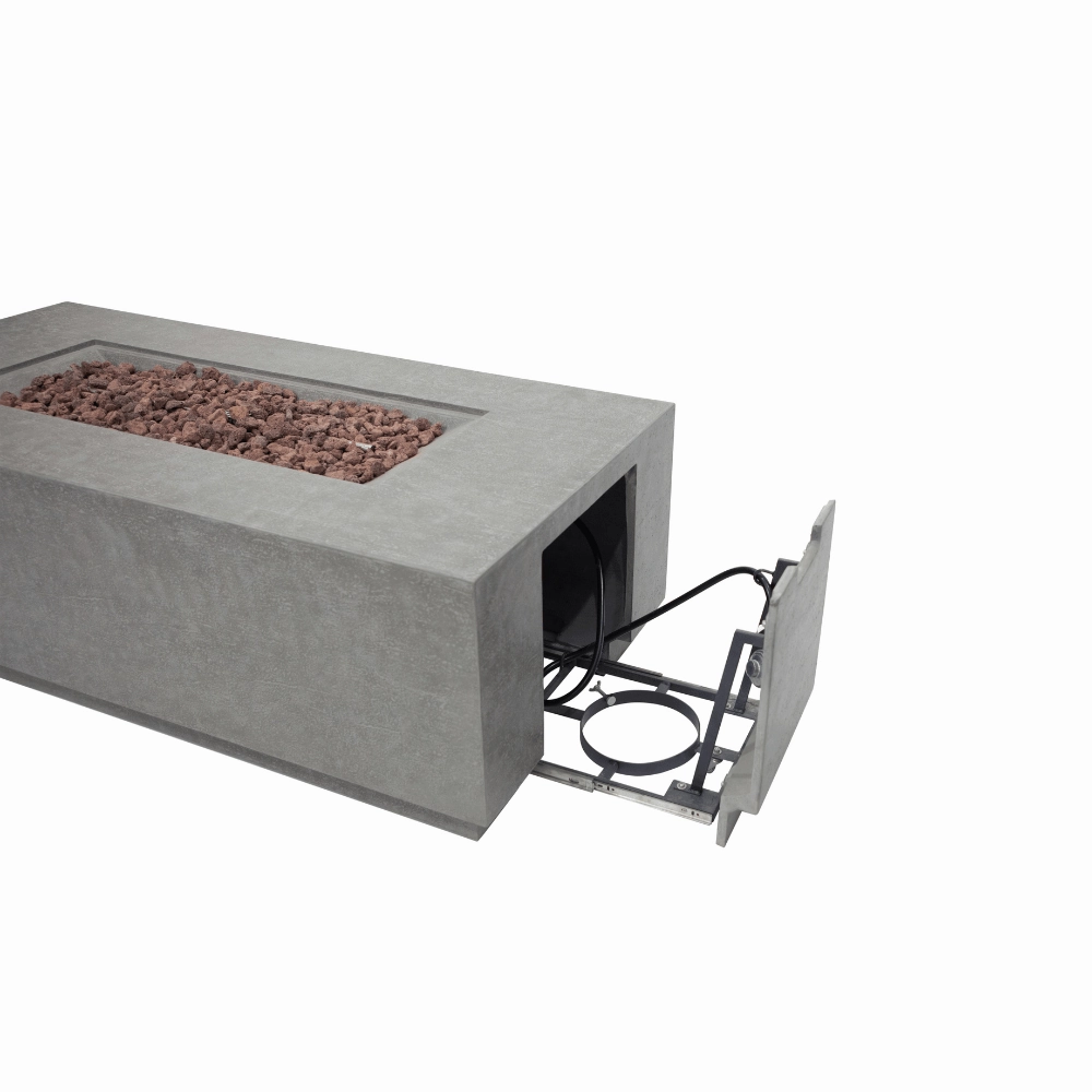 Elementi Andes Fire Table With Propane Tank Holder OFG309
